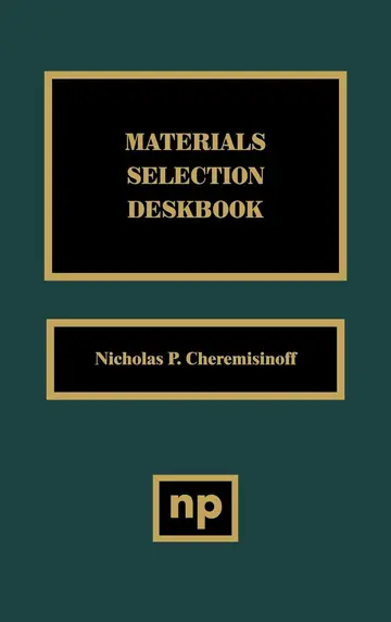 Cover of Materials Selection Deskbook