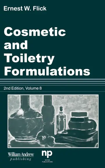 Cover of Cosmetic and Toiletry Formulations, 8
