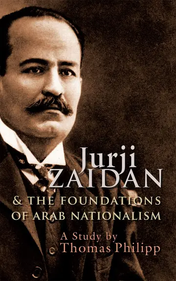 Cover of Jurji Zaidan and the Foundations of Arab Nationalism