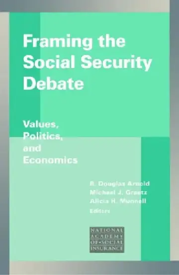 Cover of Framing the Social Security Debate