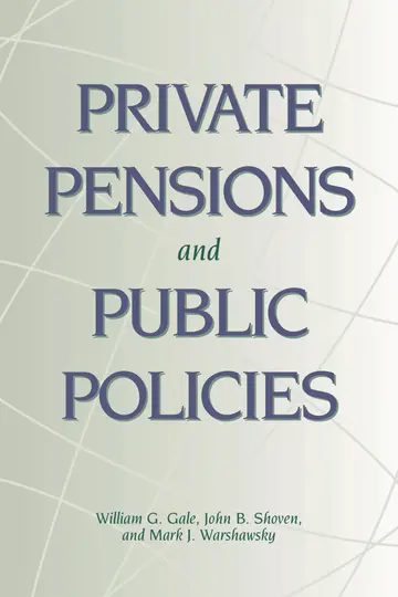 Cover of Private Pensions and Public Policies