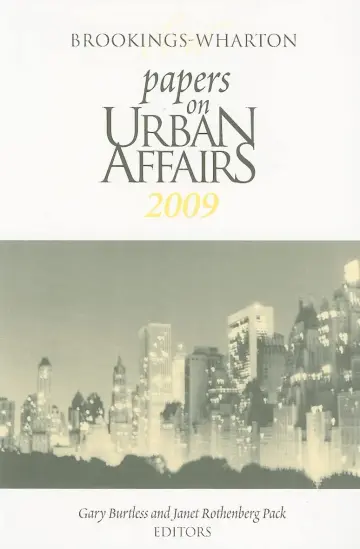 Cover of Brookings-Wharton Papers on Urban Affairs 2009
