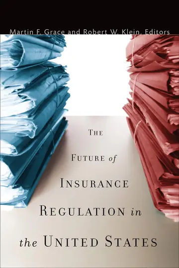 Cover of The Future of Insurance Regulation in the United States