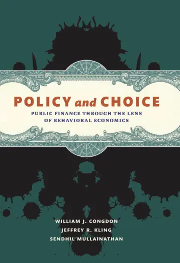 Cover of Policy and Choice