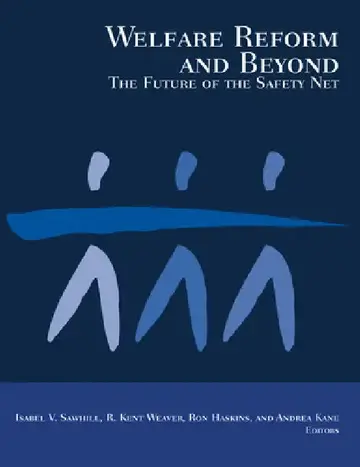 Cover of Welfare Reform and Beyond