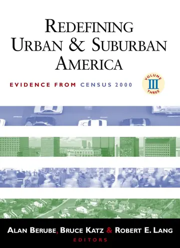 Cover of Redefining Urban and Suburban America