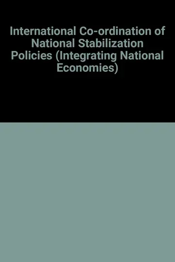 Cover of International Coordination of National Stabilization Policies
