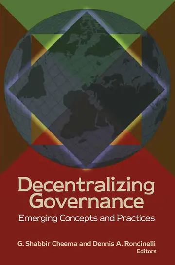 Cover of Decentralizing Governance
