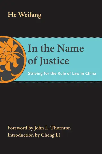 Cover of In the Name of Justice