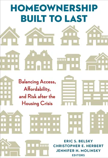 Cover of Homeownership Built to Last