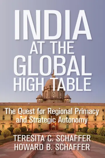 Cover of India at the Global High Table