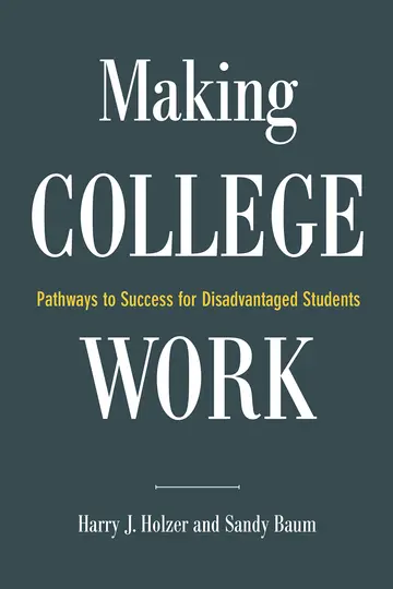 Cover of Making College Work