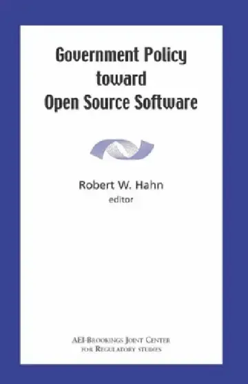 Cover of Government Policy Toward Open Source Software