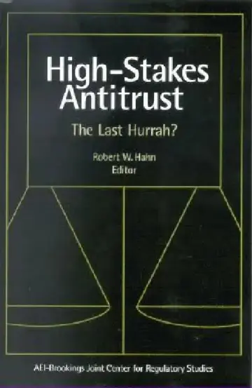 Cover of High Stakes Antitrust