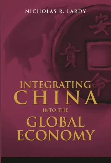 Cover of Integrating China into the Global Economy