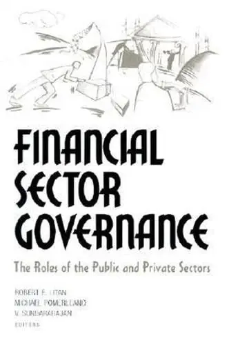 Cover of Financial Sector Governance