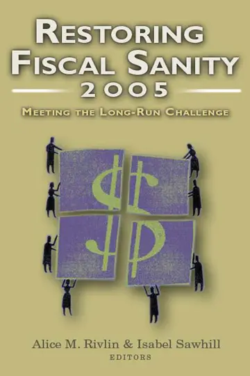 Cover of Restoring Fiscal Sanity