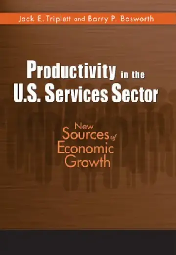 Cover of Productivity in the U.S. Services Sector