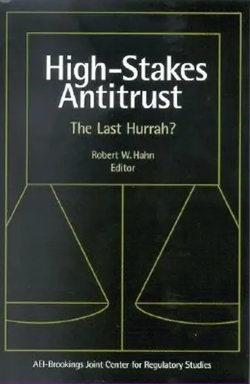 Cover of High-Stakes Antitrust
