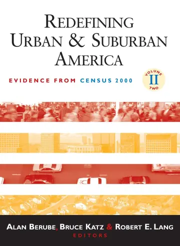 Cover of Redefining Urban and Suburban America