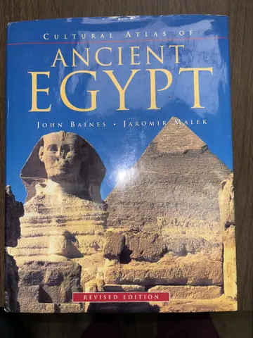 Cover of Cultural Atlas of Ancient Egypt
