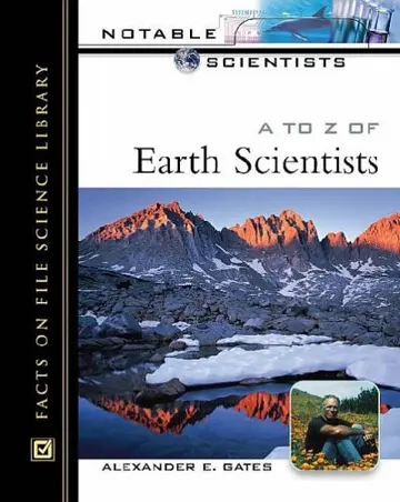 Cover of A to Z of Earth Scientists