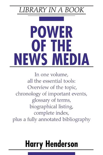 Cover of Power of the News Media