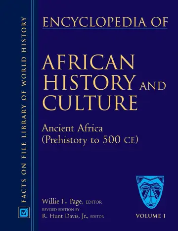 Cover of Encyclopedia of African History and Culture