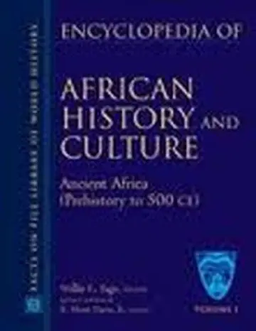 Cover of Encyclopedia of African History and Culture