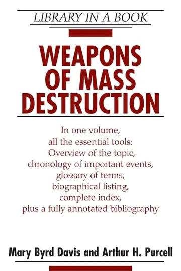 Cover of Weapons of Mass Destruction