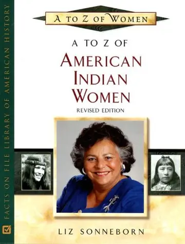 Cover of A to Z of American Indian Women