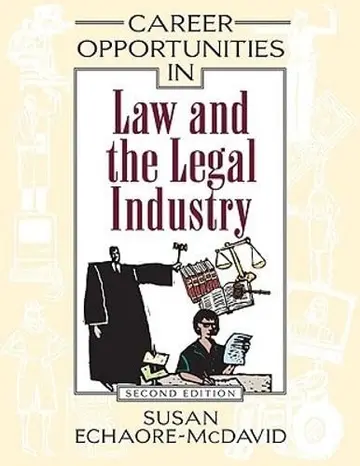 Cover of Career Opportunities in Law and the Legal Industry