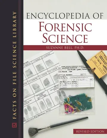 Cover of Encyclopedia of Forensic Science