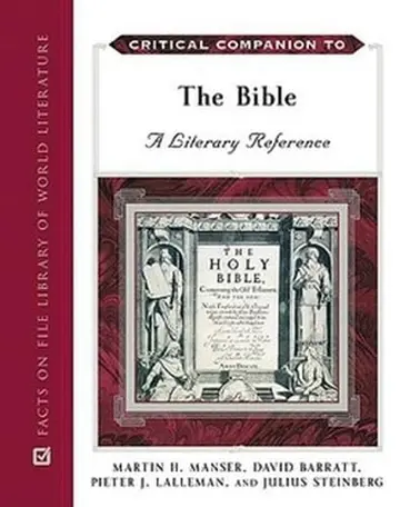Cover of Critical Companion to the Bible