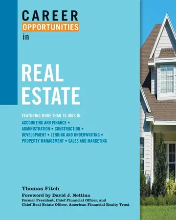Cover of Career Opportunities in Real Estate