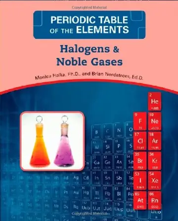 Cover of Halogens and Noble Gases