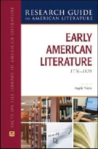 Cover of Early American Literature, 1776-1820