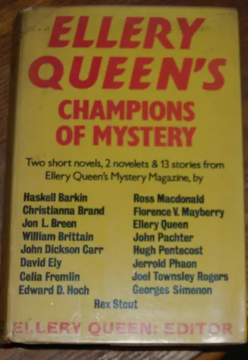 Cover of Ellery Queen's Champions of Mystery