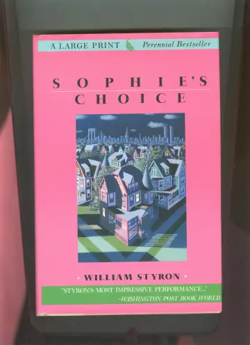 Cover of Sophie's Choice