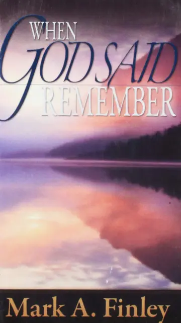 Cover of When God Said Remember