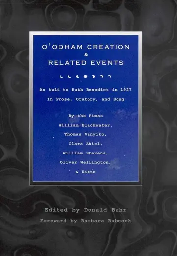 Cover of O?odham Creation and Related Events