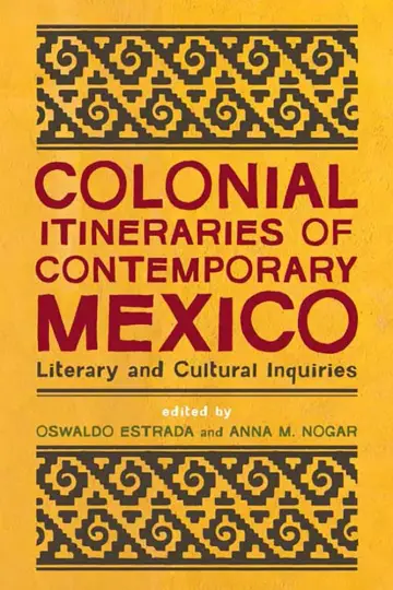 Cover of Colonial Itineraries of Contemporary Mexico