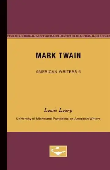 Cover of Mark Twain - American Writers 5