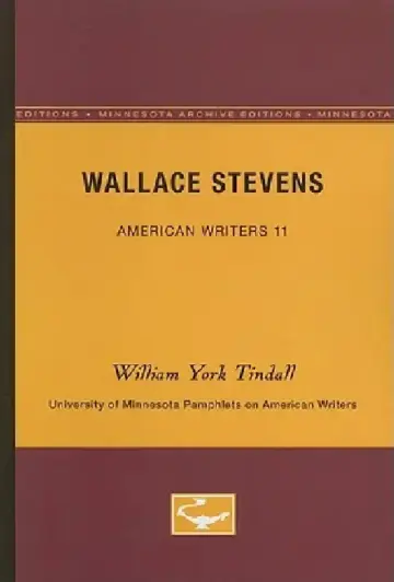 Cover of Wallace Stevens - American Writers 11
