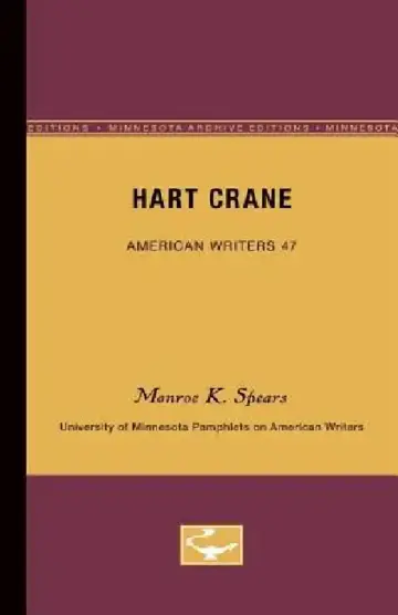 Cover of Hart Crane - American Writers 47