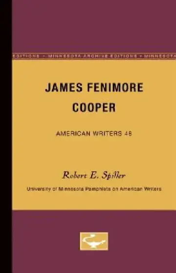 Cover of James Fenimore Cooper - American Writers 48