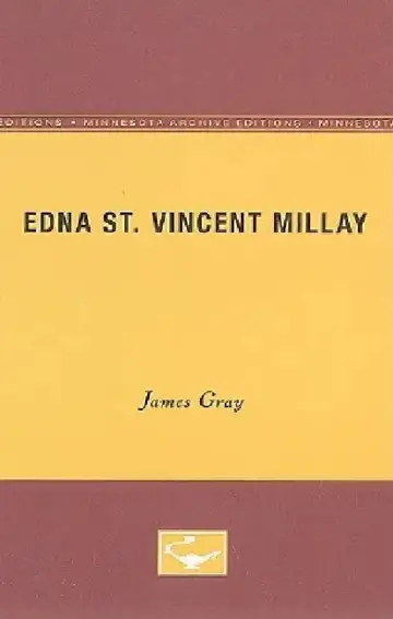 Cover of Edna St. Vincent Millay
