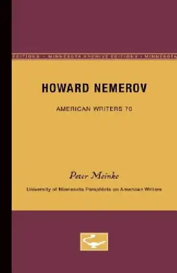 Cover of Howard Nemerov - American Writers 70