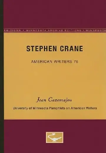 Cover of Stephen Crane - American Writers 76
