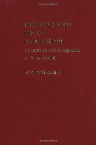 Cover of Nicholas of Cusa on God CB